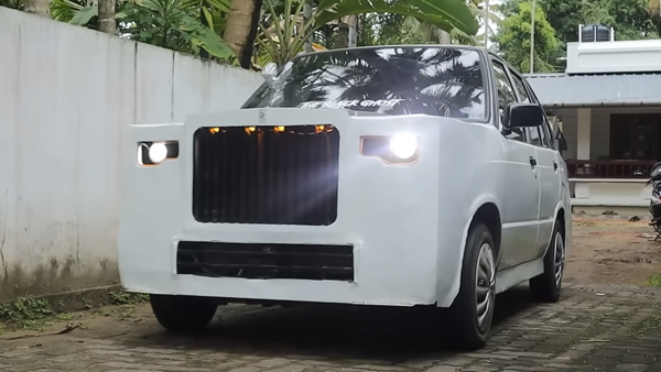 Maruti 800 Converted Into Rolls Royce