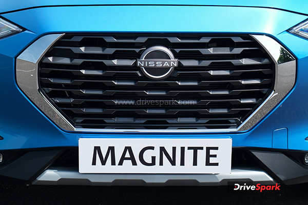 Nissan Magnite EZ-Shift Review Grille