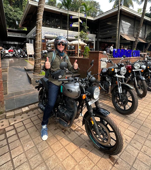 Jonty Rhodes Royal Enfield