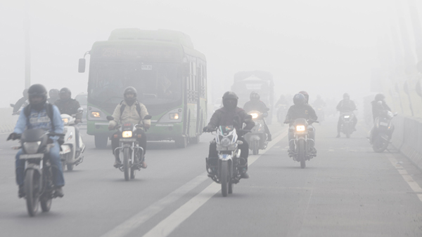 Dense Fog Delhi 