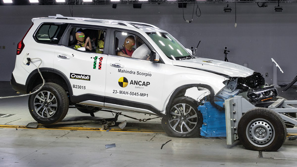 Mahindra Scorpio-N receives 0-star crash test rating in Australia