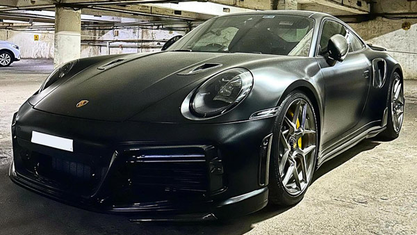 Sachin Tendulkar Porsche 