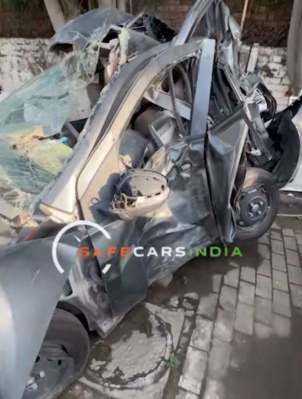 Tata Tiago crashes