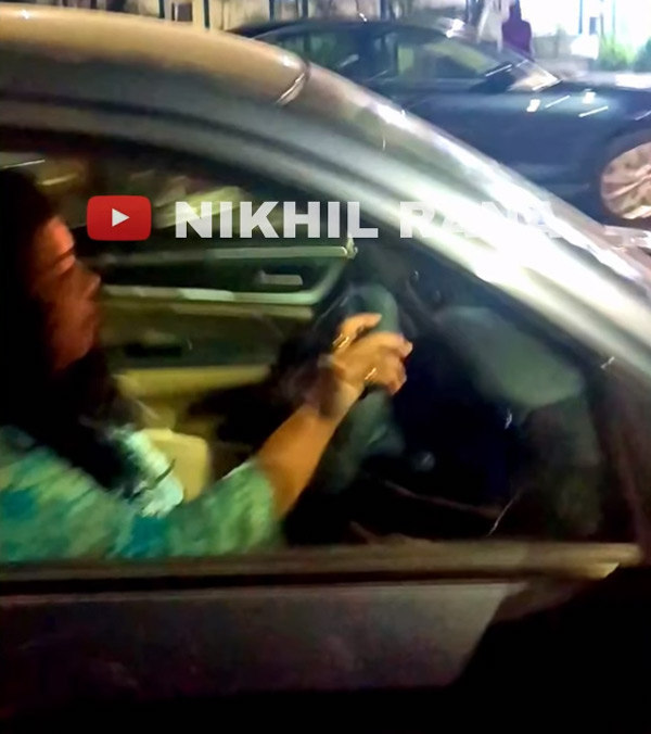 Woman caught watching TV series while driving