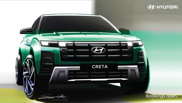 Hyundai Creta Facelift Design Sketch