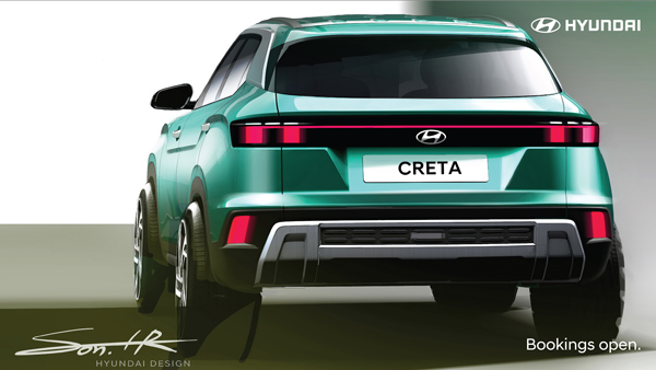 Hyundai Creta Facelift Design Sketch