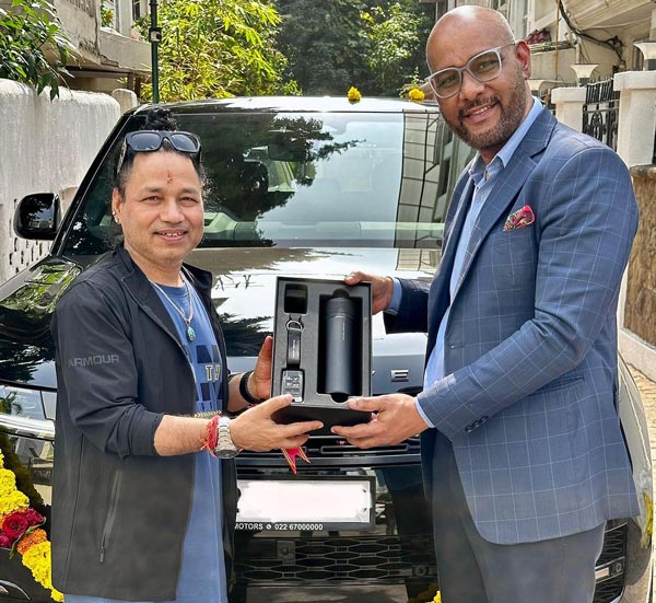 Kailash Kher Buys Range Rover Sport