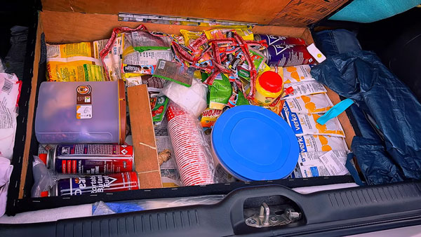 Maruti Swift turned into a caravan