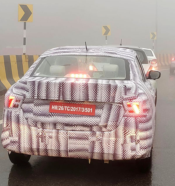 2024 Maruti Dzire Spied