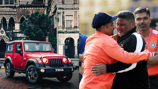 Anand Mahindra wants to gift Thar to Sarfaraz Khans father Naushad