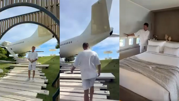 Man Converted Plane into Luxurious Villa