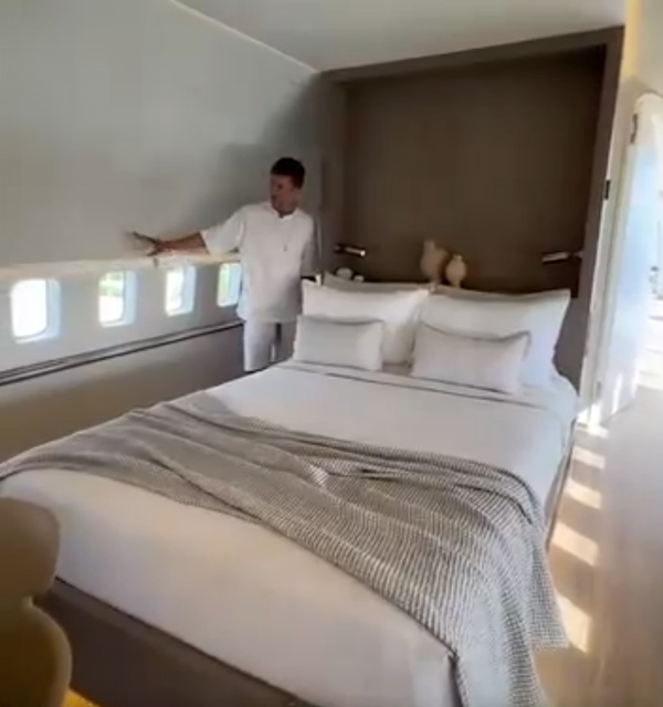 Man Converted Plane into Luxurious Villa