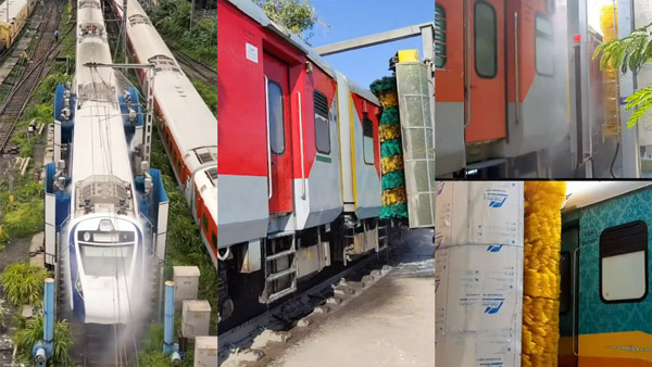 Automatic Coach Washing Plant