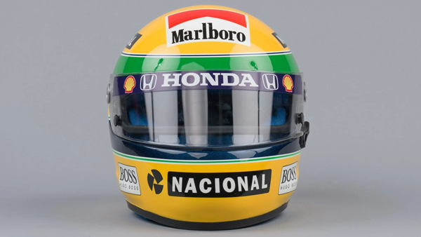 Iconic Ayrton Senna s Replica Helmet