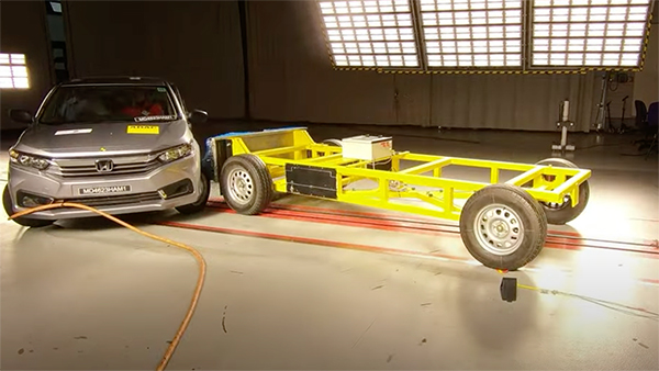 Honda Amaze GNCAP Crash Test