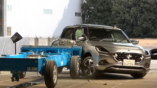 New Swift JNCAP Crash test