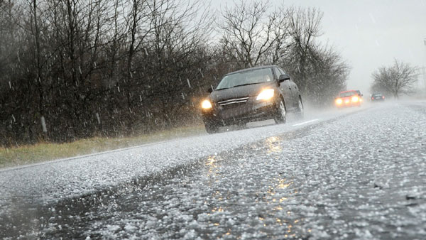 Icy Roads Salt Safety