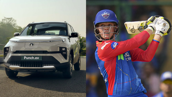 Jake Fraser-McGurk Wins Tata Punch EV Jake Fraser-McGurk Wins Tata Punch EV