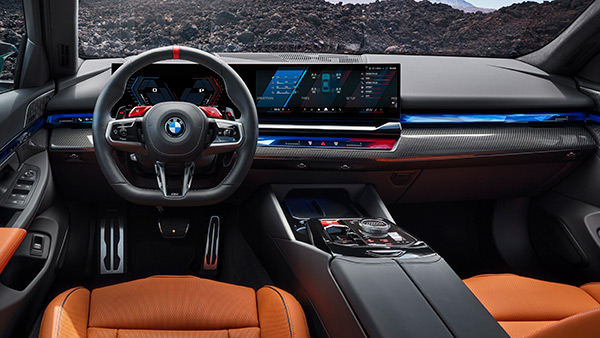 BMW M5 Interior Design