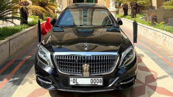 Draupadi murmu Mercedes Maybach S600 Guard