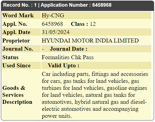 Hyundai Dual-Cylinder CNG