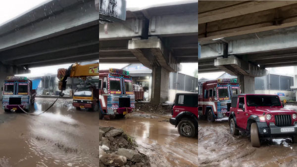 Mahindra Thar Rescued Stuck Truck Mahindra Thar Rescued Stuck Truck