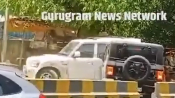 Mahindra Thar Scorpio Car Wrestling