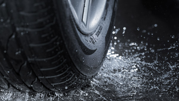 Rain impacts your tyres