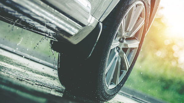 Rain impacts your tyres