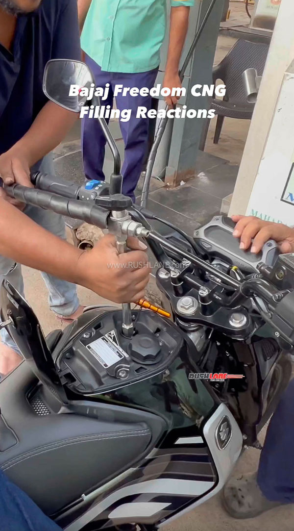 Bajaj Freedom 125 CNG Tank Filling Viral Public Reactions