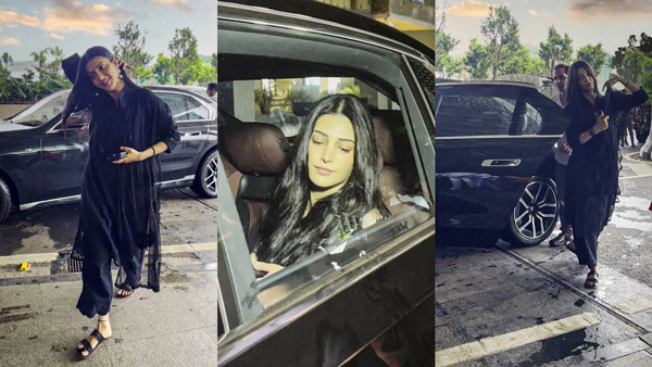 Shruti Haasan Shines with Her New BMW 740D M Sports