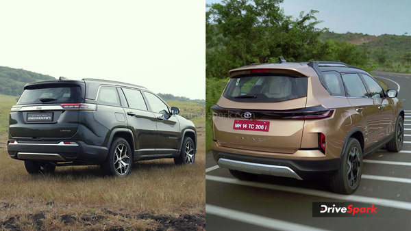 2025 Jeep Meridian vs Tata Safari