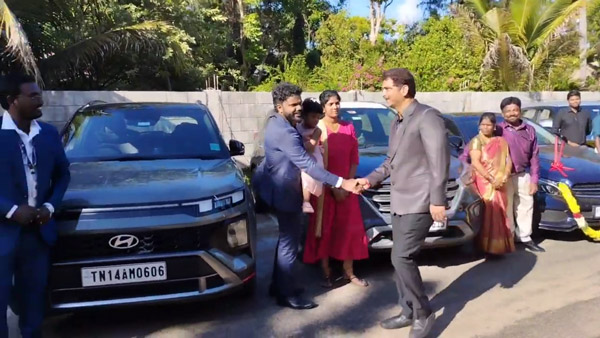 Chennai Company Gift Car amp amp Bike to Employees