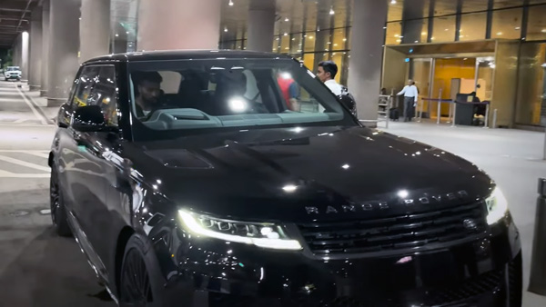 Hardik Pandya New Range Rover Sport