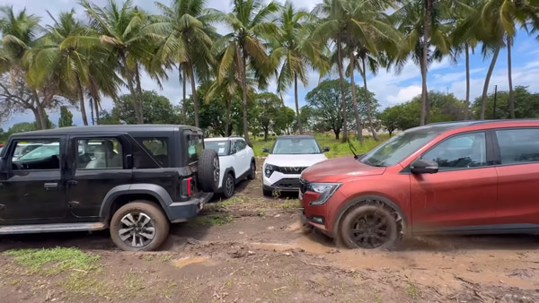 Mahindra Thar ROXX 4X4 Rescues SUVs