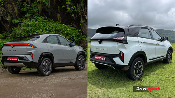 Tata Curvv EV vs Tata Nexon EV