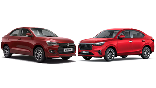 Maruti Suzuki Dzire Vs Honda Amaze