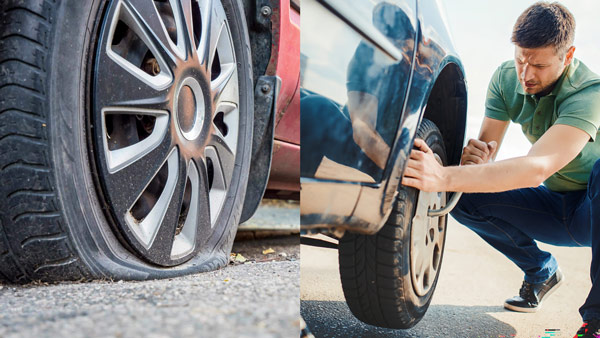 How To Fix A Punctured Car Tyre At Home