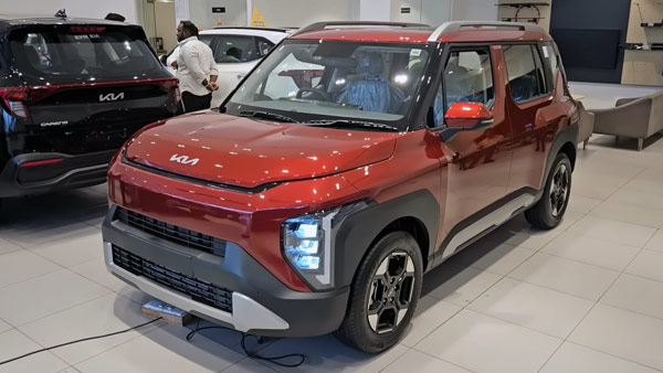 Kia Syros suv starts reaching dealerships in India