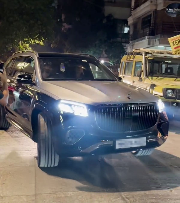 Shahid Kapoor Mercedes-Maybach GLS 600 Limited Edition