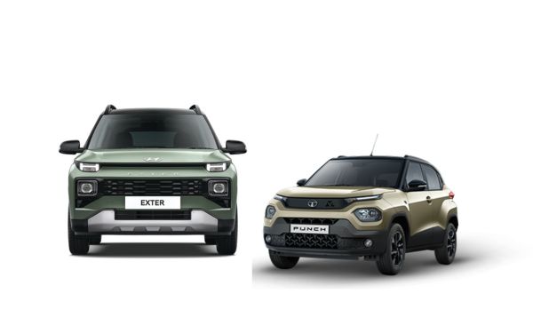 Tata Punch vs Hyundai Exter