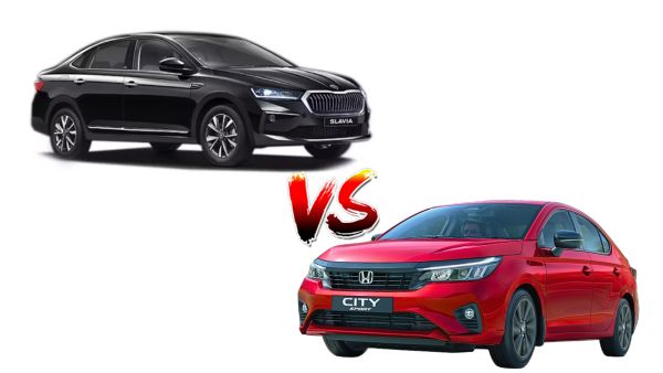 Honda City Sport vs Skoda Slavia Sportline Honda City Sport vs Skoda Slavia Sportline