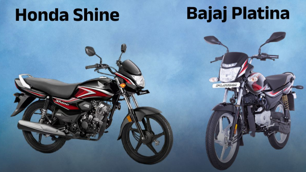Honda Shine 100 Vs Bajaj Platina 100