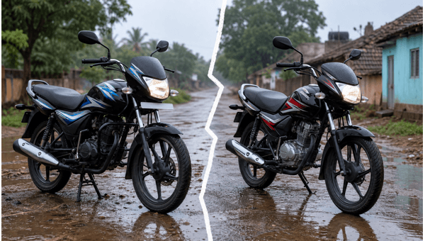 Bajaj Platina 100 vs Honda CD110 Dream: Which is the Best Monsoon Bike for Rural Roads in 2026?