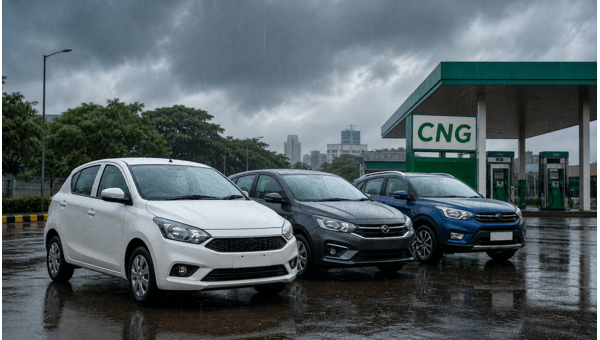Best CNG Cars Under 10 Lakhs in 2026: Top Mileage and Safety Features for Monsoon Driving