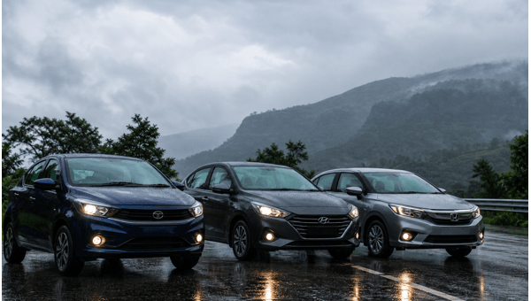 Best Safe Compact Sedans Under 10 Lakhs for Monsoon 2026: Mileage and Safety Features