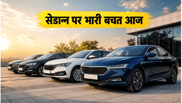 Best Sedan Car Discounts June 2026: Save Up to 88,000 on Honda City and Skoda Slavia