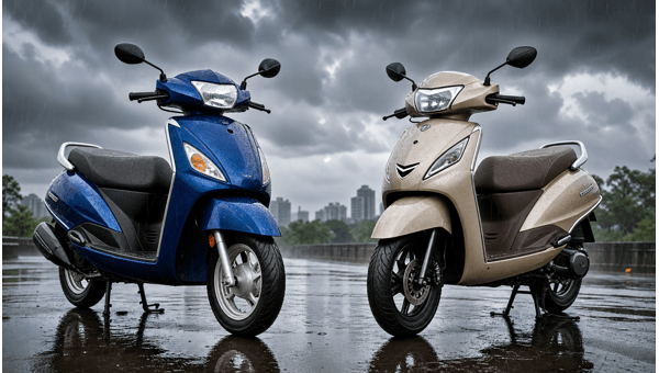 Honda Activa vs TVS Jupiter 2026: Which Scooter is Best for Heavy Rain and Waterlogged Roads?