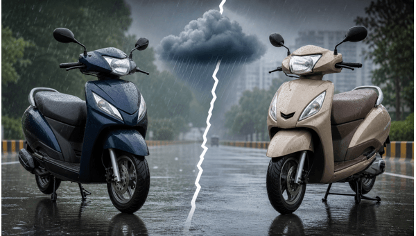 Honda Activa vs TVS Jupiter: Best Scooter for Monsoon 2026 Safety, Mileage, and Price Comparison Honda Activa vs TVS Jupiter: Best Scooter for Monsoon 2026 Safety, Mileage, and Price Comparison