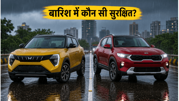 Mahindra XUV 3XO vs Kia Sonet: Best Monsoon Safety Features Comparison 2026